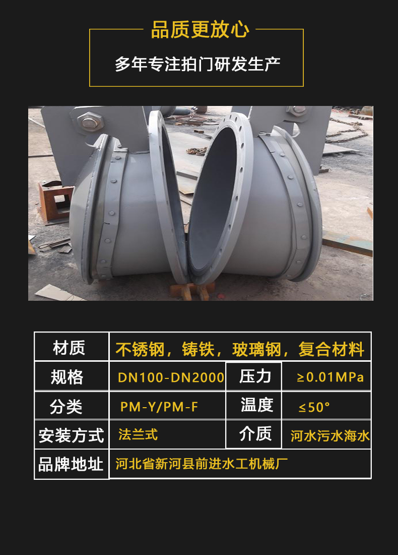 不锈钢拍门
